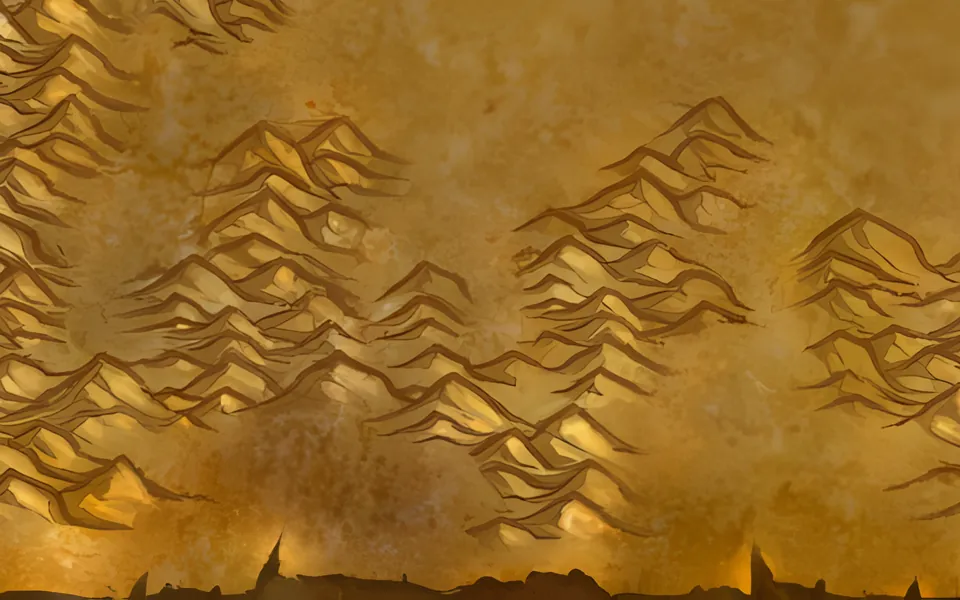 The entrance to Uldaman on the map of Loch Modan