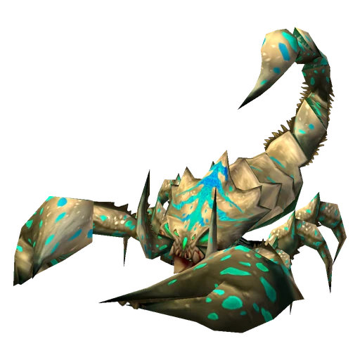 Vile Sting, a rare scorpid