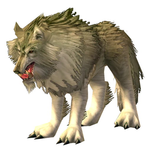 Gorefang, a rare wolf