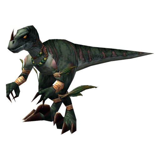 Takk the Leaper, a rare raptor