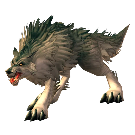 Mist Howler, a rare wolf