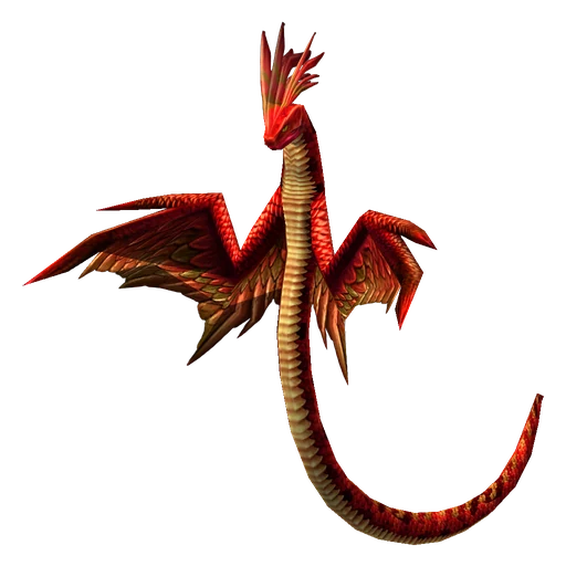 Azzere the Skyblade, a rare wind serpent