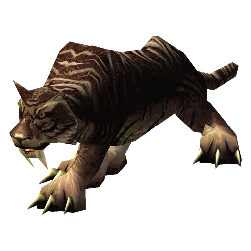Shadowclaw, a rare cat