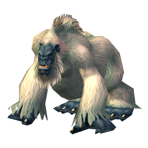 Uhk'loc, a rare gorilla
